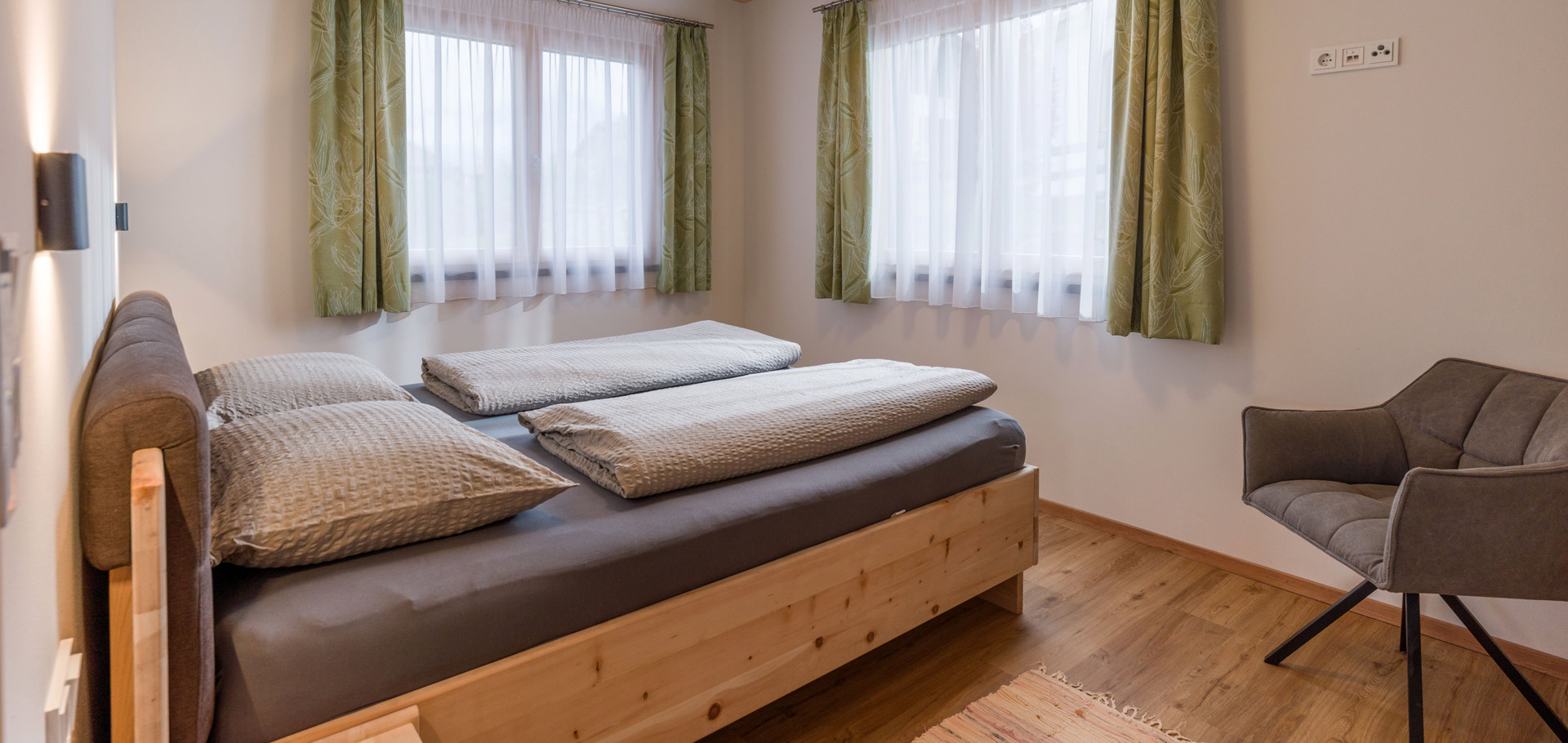 Chalet Baumgarten Schlafzimmer 2
